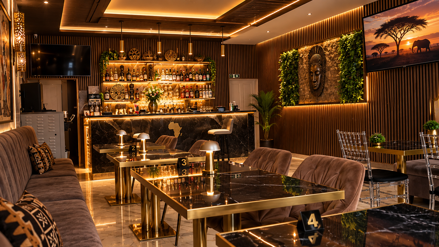 Tropicana Obsidian Gold Bar & Dining Hall